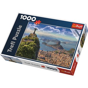 Trefl (10405) - "Weltmetropole Rio de Janeiro" - 1000 Teile Puzzle
