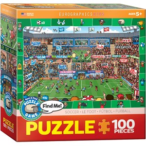 Eurographics (6100-0476) - "Football" - 100 Teile Puzzle