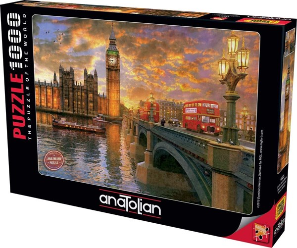 Anatolian (PER1023) - "Westminster Sunset, London" - 1000 Teile Puzzle