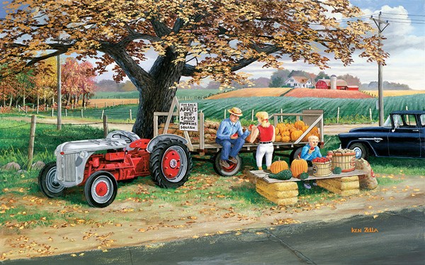 SunsOut (39613) - Ken Zylla: "Roadside Harvest" - 300 Teile Puzzle