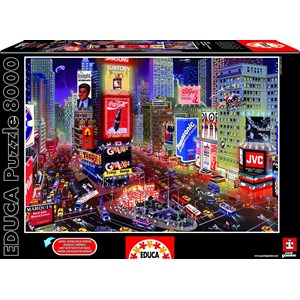 Educa (16325) - "Times Square, New York" - 8000 Teile Puzzle