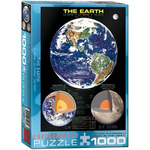 Eurographics (6000-1003) - "Die Erde" - 1000 Teile Puzzle