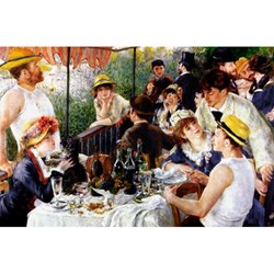 Piatnik (568145) - Pierre-Auguste Renoir: "Frühstück der Ruderer" - 1000 Teile Puzzle