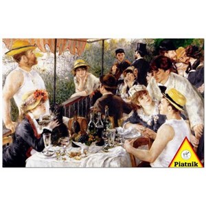 Piatnik (568145) - Pierre-Auguste Renoir: "Frühstück der Ruderer" - 1000 Teile Puzzle
