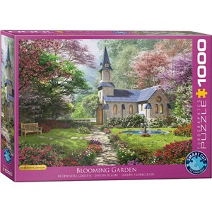 Eurographics (6000-0964) - Dominic Davison: "Blühender Garten" - 1000 Teile Puzzle