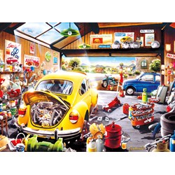 Buffalo Games (11527) - "Sam's Garage" - 1000 Teile Puzzle
