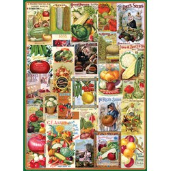 Eurographics (6000-0817) - "Gemüse Samen Katalog" - 1000 Teile Puzzle