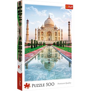 Trefl (371642) - "Taj Mahal, India" - 500 Teile Puzzle