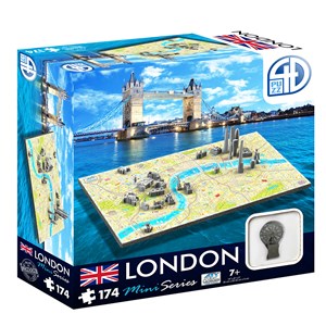 4D Cityscape (70002) - "4D Mini London" - 174 Teile Puzzle