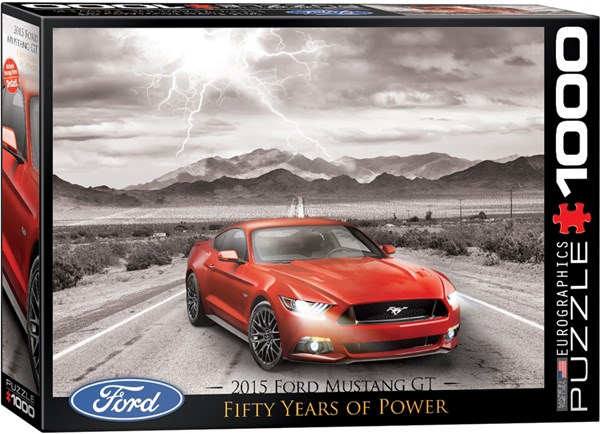 Eurographics (6000-0702) - "2015 Ford Mustang GT" - 1000 Teile Puzzle