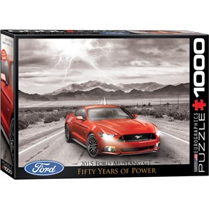 Eurographics (6000-0702) - "2015 Ford Mustang GT" - 1000 Teile Puzzle