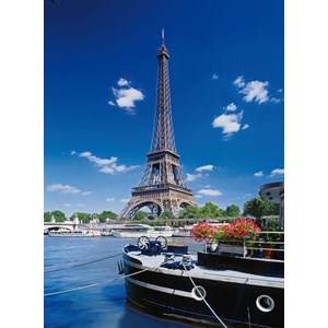 Clementoni (30302) - "Eiffel Tower Boat View" - 500 Teile Puzzle