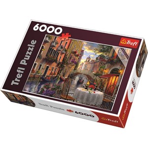 Trefl (65003) - Dominic Davison: "Romantisches Venedig" - 6000 Teile Puzzle