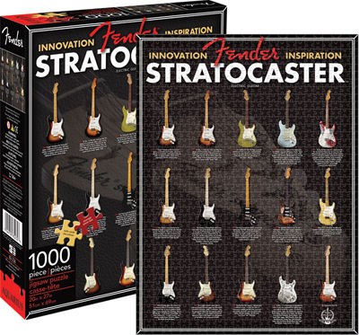 Aquarius (65236) - "Fender - Stratocaster Evolution" - 1000 Teile Puzzle