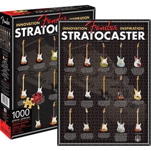 Aquarius (65236) - "Fender - Stratocaster Evolution" - 1000 Teile Puzzle