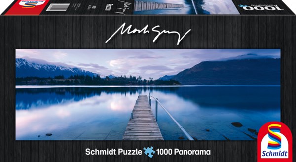 Schmidt Spiele (59291) - Mark Gray: "Lake Wakatipu, New Zealand" - 1000 Teile Puzzle