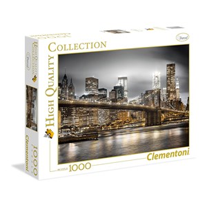 Clementoni (39366) - "Skyline von New York" - 1000 Teile Puzzle