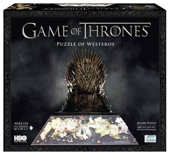 4D Cityscape (51000) - "Game of Thrones: Westeros" - 1500 Teile Puzzle