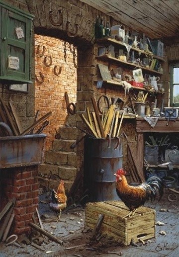 Anatolian (PER3553) - "Workshop" - 500 Teile Puzzle