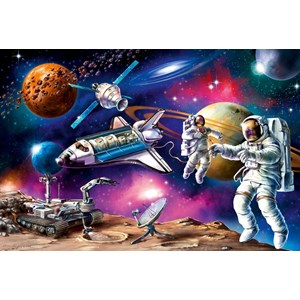 Schmidt Spiele (56156) - "Weltraum Abenteuer" - 150 Teile Puzzle