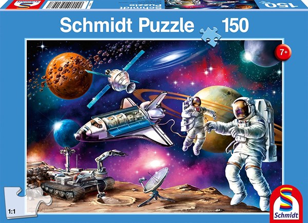 Schmidt Spiele (56156) - "Weltraum Abenteuer" - 150 Teile Puzzle