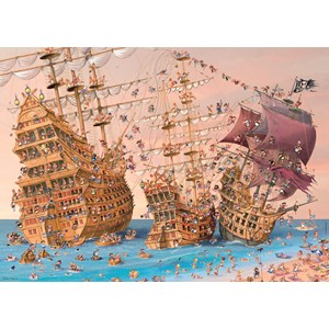 Heye (29570) - François Ruyer: "Korsaren" - 1000 Teile Puzzle