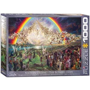 Eurographics (6000-0361) - Nathan Greene: "Der Selige Hoffnung" - 1000 Teile Puzzle