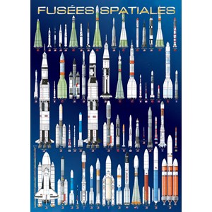 Eurographics (6000-1015) - "Internationale Raketen" - 1000 Teile Puzzle