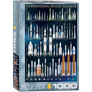 Eurographics (6000-1015) - "Internationale Raketen" - 1000 Teile Puzzle