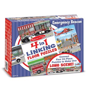 Melissa and Doug (8913) - "Emergency Rescue" - 96 Teile Puzzle