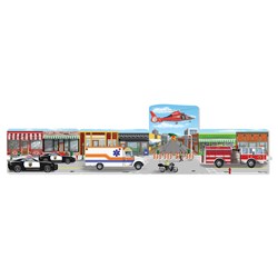 Melissa and Doug (8913) - "Emergency Rescue" - 96 Teile Puzzle