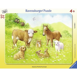 Ravensburger (06631) - "In the Pasture" - 37 Teile Puzzle