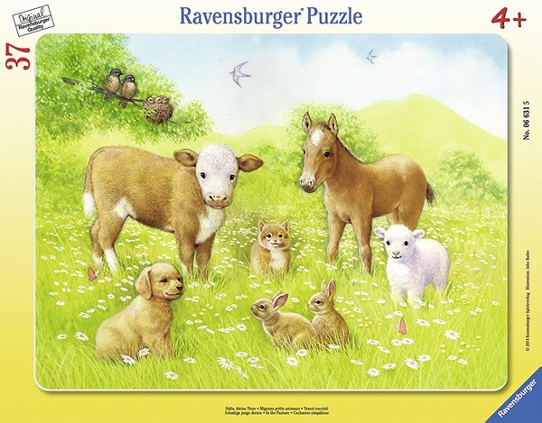 Ravensburger (06631) - "In the Pasture" - 37 Teile Puzzle