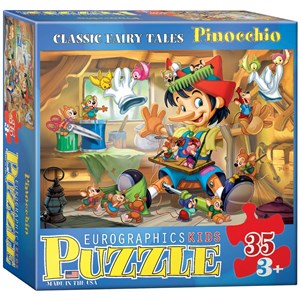 Eurographics (6035-0421) - "Pinocchio" - 35 Teile Puzzle
