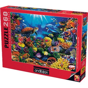 Anatolian (PER3312) - "Tiere der Unterwasserwelt" - 260 Teile Puzzle