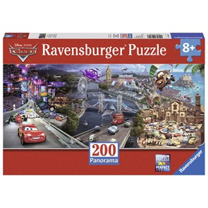 Ravensburger (12827) - "Cars 2" - 200 Teile Puzzle