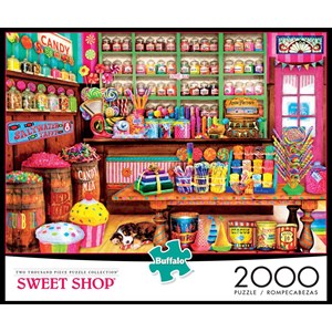 Buffalo Games (2049) - Aimee Stewart: "Sweet Shop" - 2000 Teile Puzzle