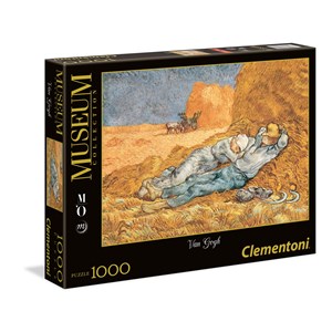 Clementoni (39290) - Vincent van Gogh: "Mittagsrast" - 1000 Teile Puzzle