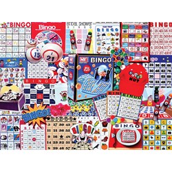 White Mountain (1087PZ) - Charlie Girard: "Bingo" - 1000 Teile Puzzle