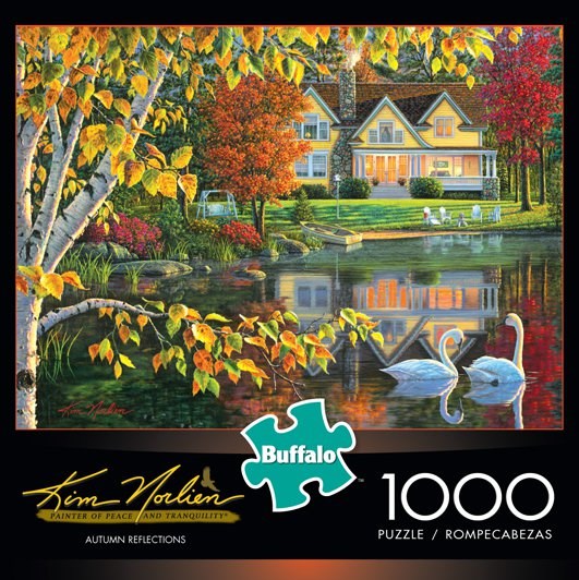 Buffalo Games (11605) - Kim Norlien: "Autumn Reflections" - 1000 Teile Puzzle