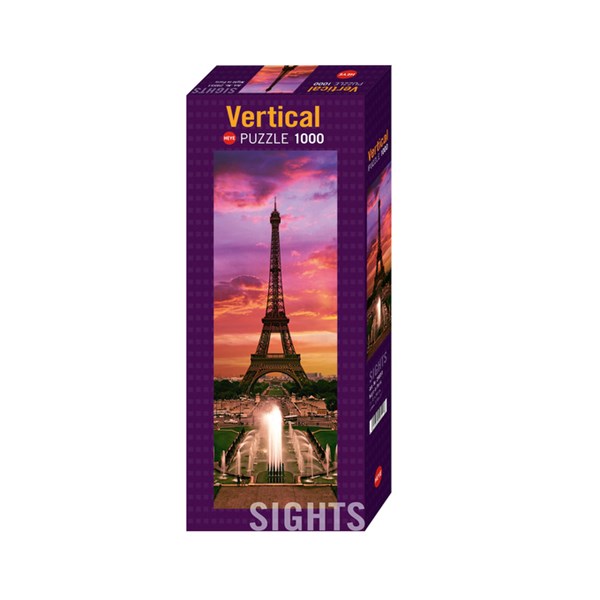 Heye (29551) - "Nacht in Paris" - 1000 Teile Puzzle