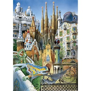 Educa (11874) - "Collage" - 1000 Teile Puzzle