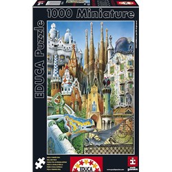 Educa (11874) - "Collage" - 1000 Teile Puzzle