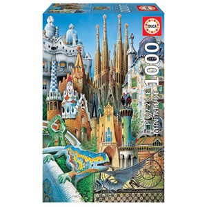 Educa (11874) - "Collage" - 1000 Teile Puzzle