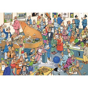Jumbo (19058) - Jan van Haasteren: "Let's Party!" - 500 1000 Teile Puzzle