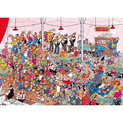 Jumbo (19058) - Jan van Haasteren: "Let's Party!" - 500 1000 Teile Puzzle