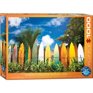 Eurographics (6000-0550) - "Surfer's Paradise, HI" - 1000 Teile Puzzle