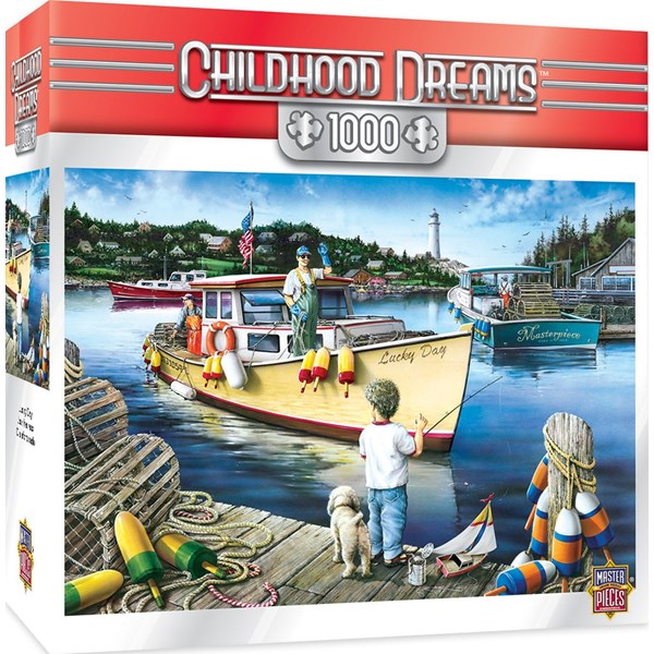 MasterPieces (71250) - Dan Hatala: "Glückstag" - 1000 Teile Puzzle