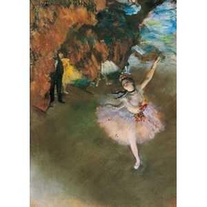 Clementoni (39379) - Edgar Degas: "Der Stern" - 1000 Teile Puzzle
