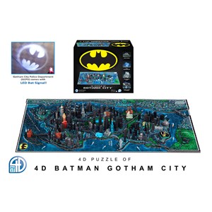 4D Cityscape (51104) - "4D Batman Gotham City" - 1000 Teile Puzzle